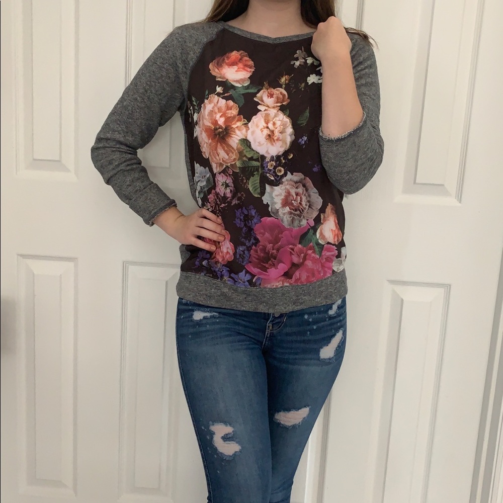 Floral Express Sweatshirt